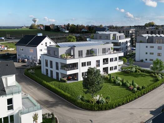 Terrassenwohnung zum Kauf - Neubau provisionsfrei 279.900 € 2 Zimmer 61,3 m² EG Hopfenweg Gaisbach Künzelsau 74653