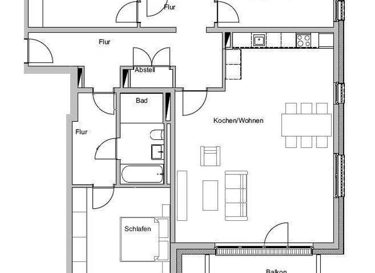 Wohnung zur Miete 2.189 € 4 Zimmer 137 m² frei ab 01.07.2026 Aachen 52074