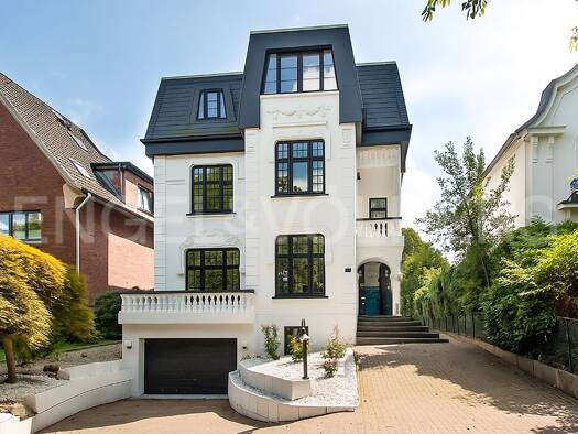 Villa zum Kauf 4.300.000 € 11 Zimmer 350 m² 1.057 m² Grundstück Alsterdorf Hamburg 22297