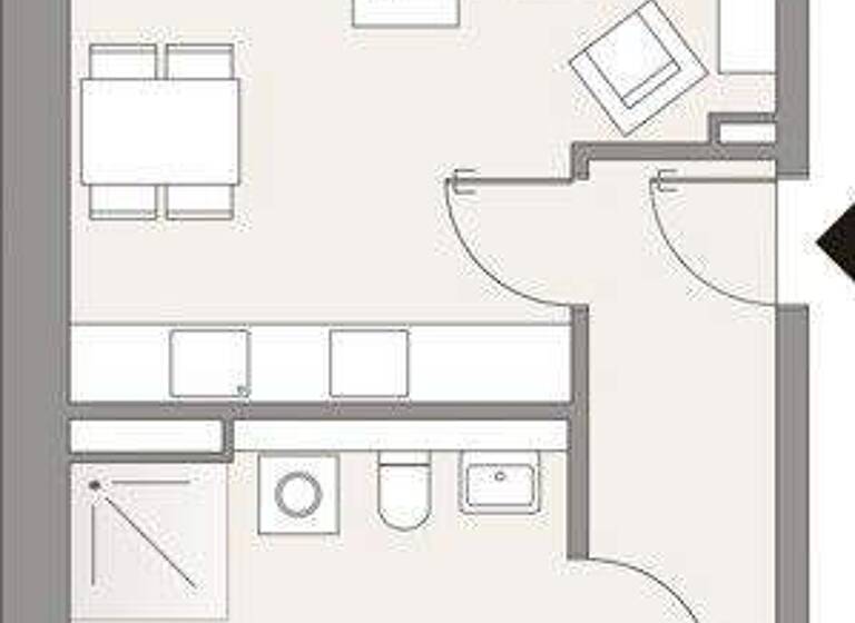 Wohnung zur Miete 989 € 2 Zimmer 60,4 m² 1. Geschoss An der Streuobstwiese 18b Leutzsch Leipzig 04179