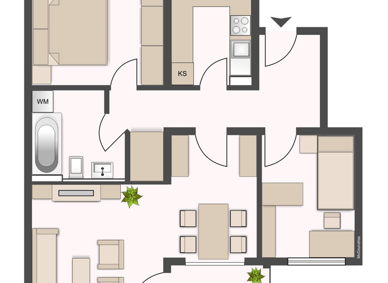 Wohnung zum Kauf provisionsfrei 178.000 € 3 Zimmer 75 m² frei ab 01.05.2026 Altenbauna Baunatal 34225
