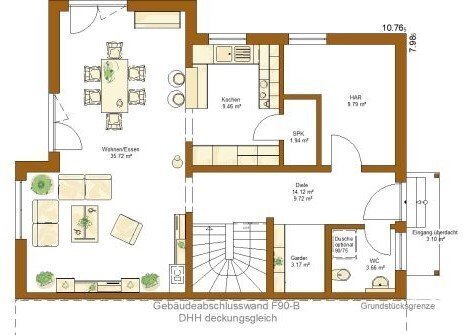 Doppelhaushälfte zum Kauf 579.271 € 4 Zimmer 144 m²<br/>Wohnfläche 381 m²<br/>Grundstück Gartelsried Hilgertshausen-Tandern 86567