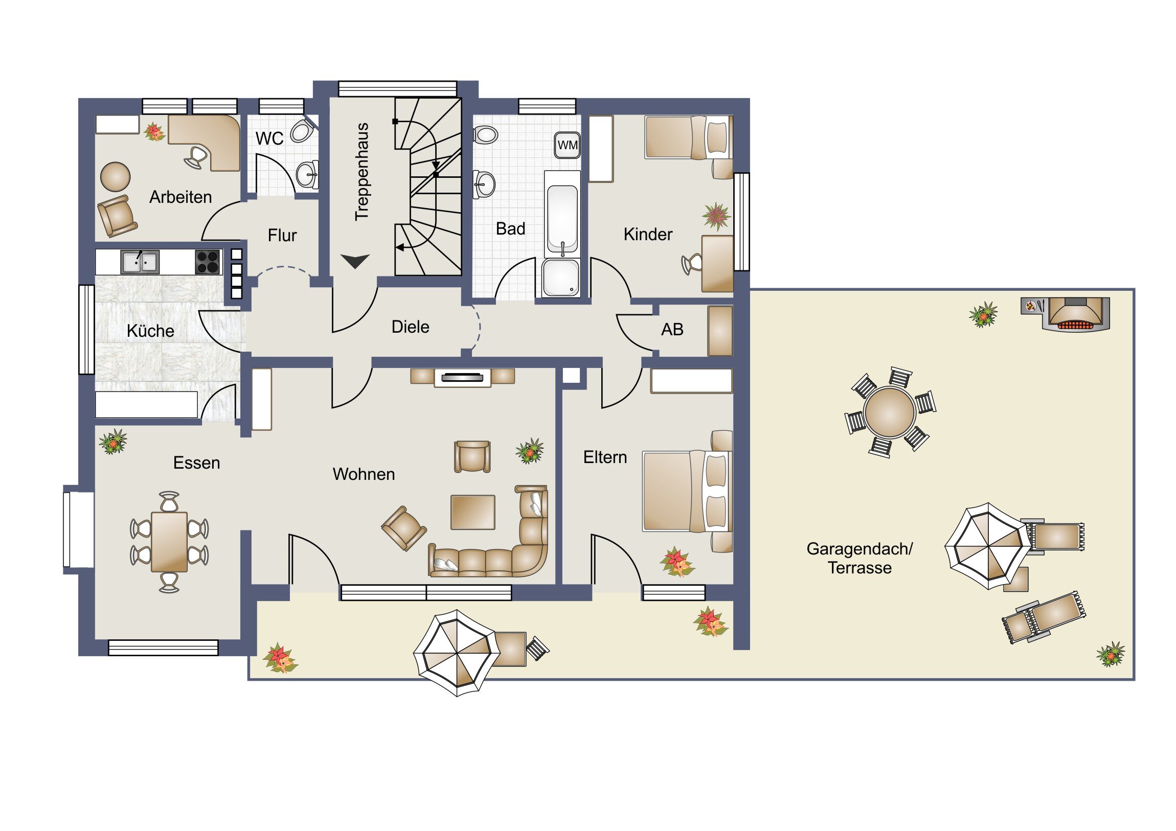 Wohnung zum Kauf 229.000 € 5 Zimmer 131 m²<br/>Wohnfläche 1.<br/>Geschoss Stegaurach Stegaurach 96135