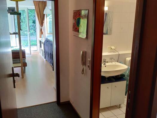 Terrassenwohnung zur Miete 590 € 1 Zimmer 37 m² Geschoss EG/4 frei ab 01.09.2026 Friedenstraße 7 a Sanderau Würzburg 97072
