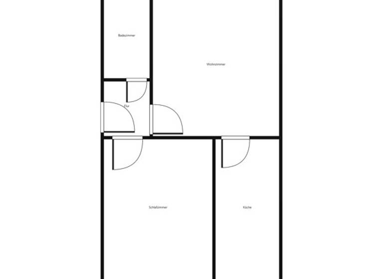 Wohnung zur Miete 436 € 2 Zimmer 47,7 m² 1. Geschoss frei ab 01.06.2026 Essener Str. 9 Querum Braunschweig 38108