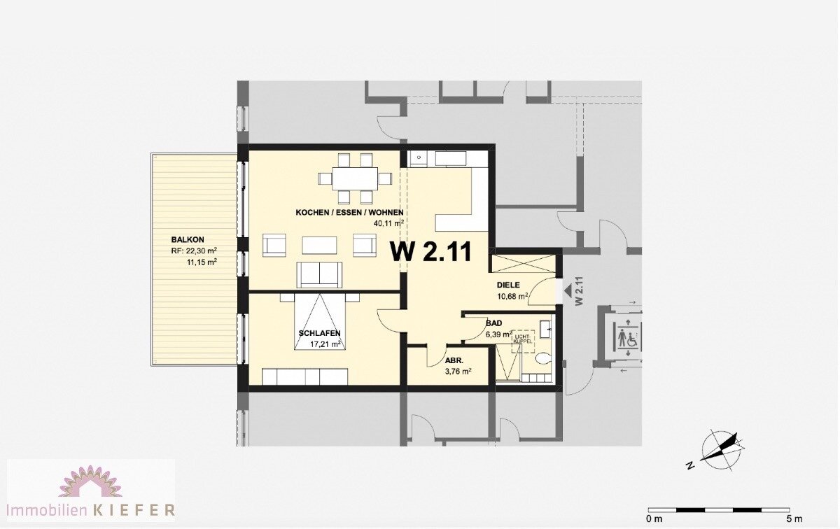 Penthouse zum Kauf provisionsfrei 377.000 € 2 Zimmer 89,3 m²<br/>Wohnfläche 3.<br/>Geschoss Tawern Tawern 54456