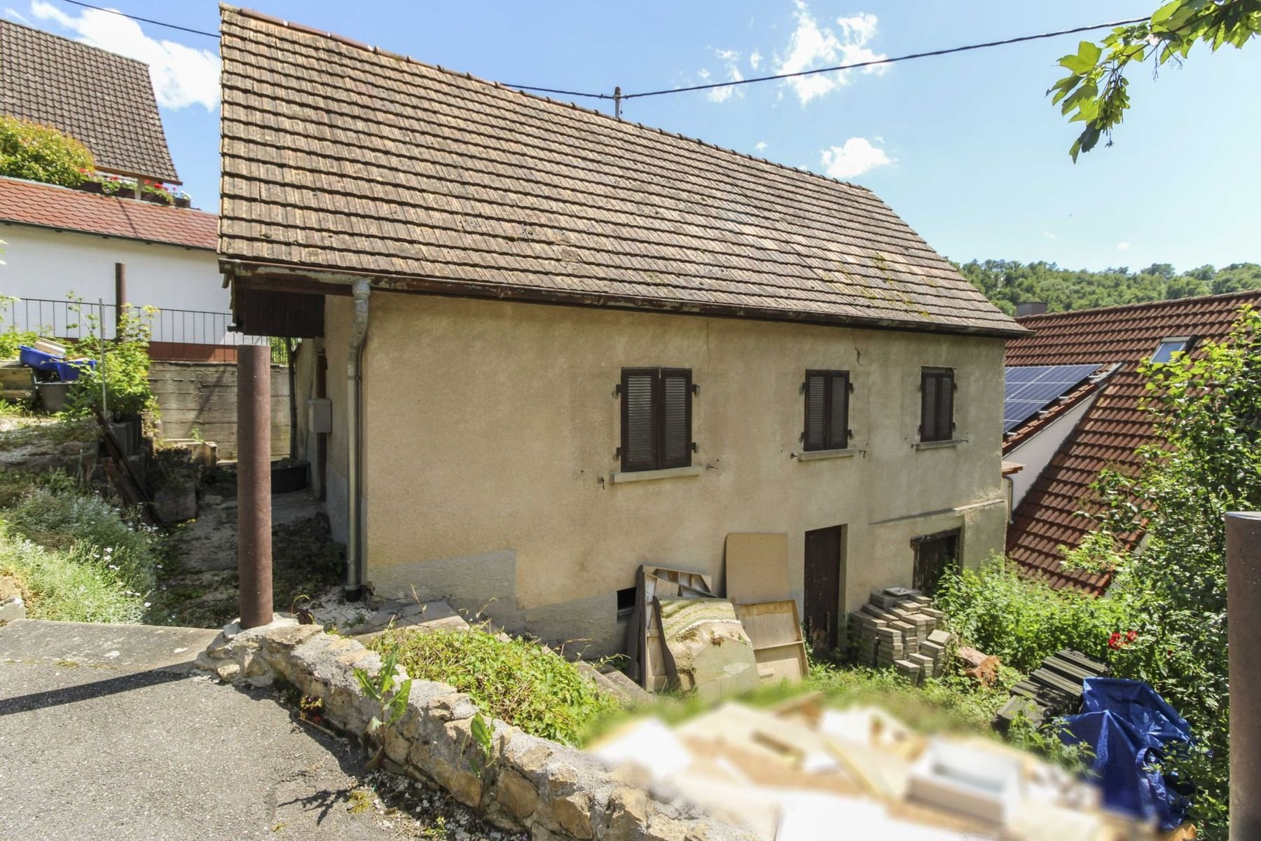 Einfamilienhaus zum Kauf 65.000 € 2 Zimmer 60,2 m²<br/>Wohnfläche 135,2 m²<br/>Grundstück Mühringen Horb am Neckar 72160