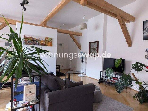 Studio zur Miete Tauschwohnung 1.330 € 2 Zimmer 60 m² 5. Geschoss Ludwigsvorstadt-Isarvorstadt München 80337