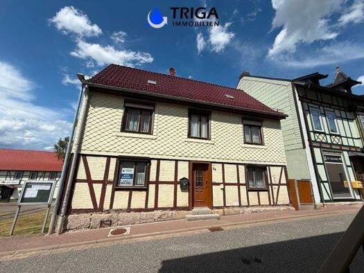 Einfamilienhaus zum Kauf 72.900 € 4 Zimmer 115 m² 650 m² Grundstück Friedrichslohra Großlohra / Friedrichslohra 99759