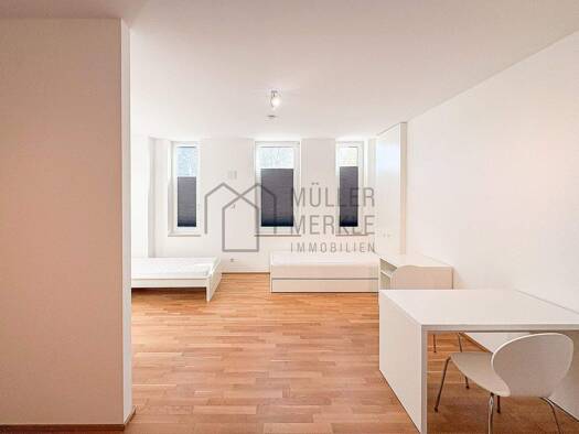 Wohnung zur Miete 760 € 1 Zimmer 43,8 m² EG frei ab 01.03.2026 Hahnstraße 72 Niederrad Frankfurt am Main 60528