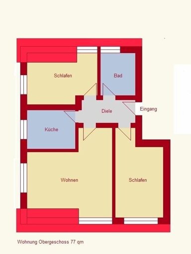 Wohnung zum Kauf 259.000 € 4 Zimmer 111 m² An der Tränke 12 Holtensen Göttingen 37079