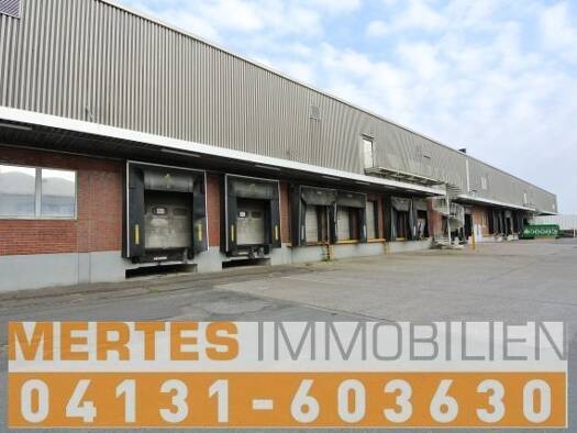 Lagerhalle zur Miete 9.800 m² Lagerfläche teilbar ab 1.630 m² Billbrook Hamburg 22113