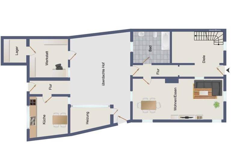 Einfamilienhaus zum Kauf 249.000 € 5 Zimmer 132,2 m² 357 m² Grundstück Baueshütte 44 Giesenkirchen Mönchengladbach / Giesenkirchen 41238