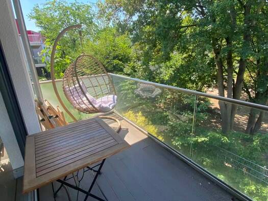 Wohnung zur Miete 1.200 € 2 Zimmer 45,1 m² Geschoss 1/3 frei ab sofort Platanenstraße Griesheim Frankfurt am Main 65933
