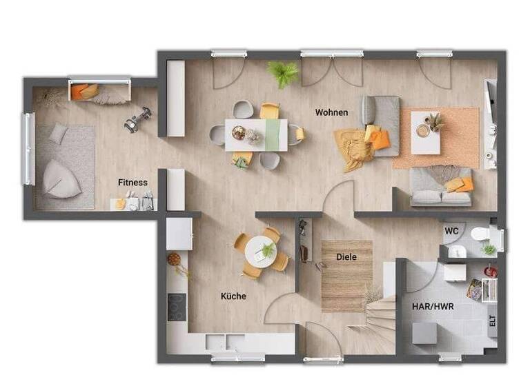 Einfamilienhaus zum Kauf provisionsfrei 664.750 € 6 Zimmer 166 m² 510 m² Grundstück Edenkoben 67480
