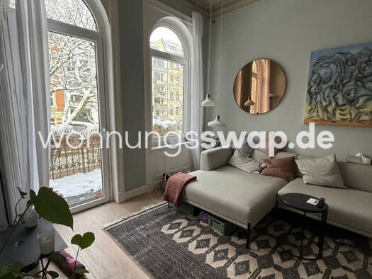 Wohnung zur Miete Tauschwohnung 1.200 € 4 Zimmer 82 m² 1. Geschoss Hoheluft-West Hamburg 20253