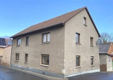 Einfamilienhaus zum Kauf 49.000 € 4 Zimmer 150 m² 210 m² Grundstück frei ab sofort Bucha Kaiserpfalz 06642