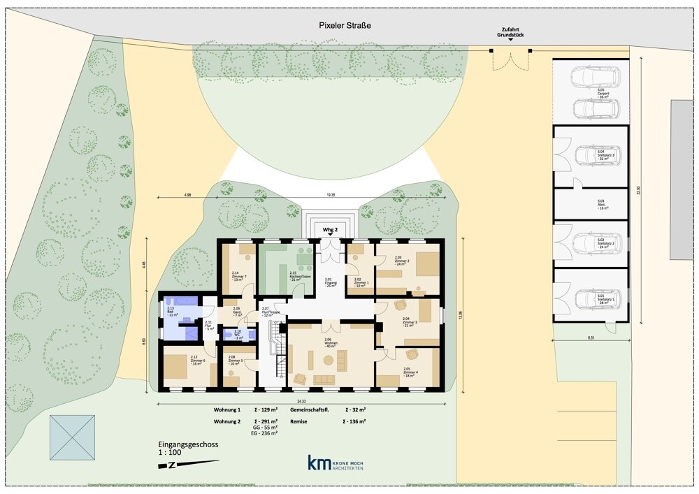 Bürofläche zur Miete provisionsfrei 9,95 € 8 Zimmer 236 m²<br/>Bürofläche Rheda Rheda-Wiedenbrück 33378