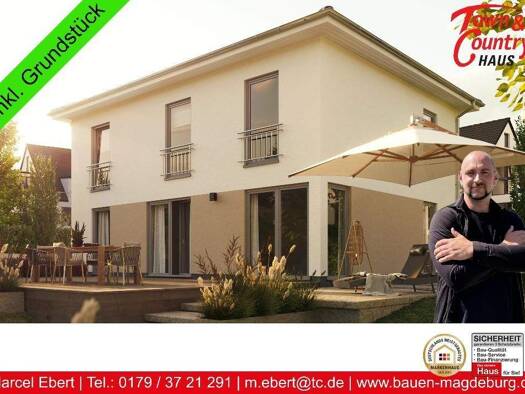 Villa zum Kauf - Erstbezug 469.184 € 5 Zimmer 150,8 m² 692 m² Grundstück Neu Olvenstedt Magdeburg 39130