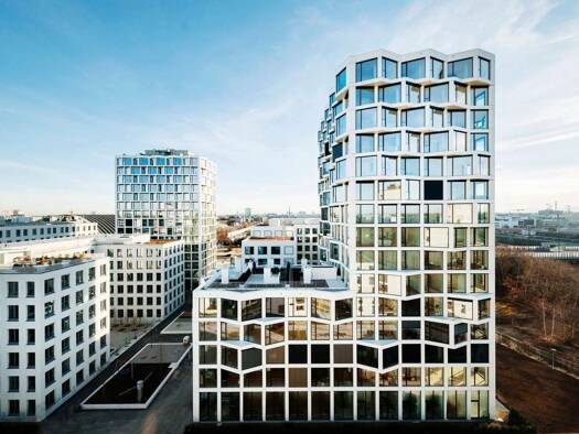 Penthouse zur Miete 3.000 € 2,5 Zimmer 92 m² Geschoss 13/14 frei ab 15.11.2026 Friedenheimer Brücke 19 Neuhausen-Nymphenburg München 80639