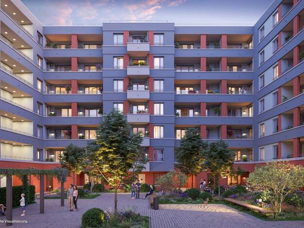 Wohnung zum Kauf - Neubau 409.000 € 2 Zimmer 49,8 m² 1. Geschoss Mörfelder Landstraße 14 Sachsenhausen Frankfurt am Main 60598