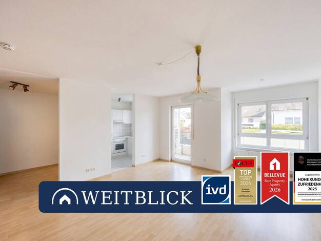 Wohnung zum Kauf 169.000 € 1,5 Zimmer 43 m² Ost Ludwigsburg 71640