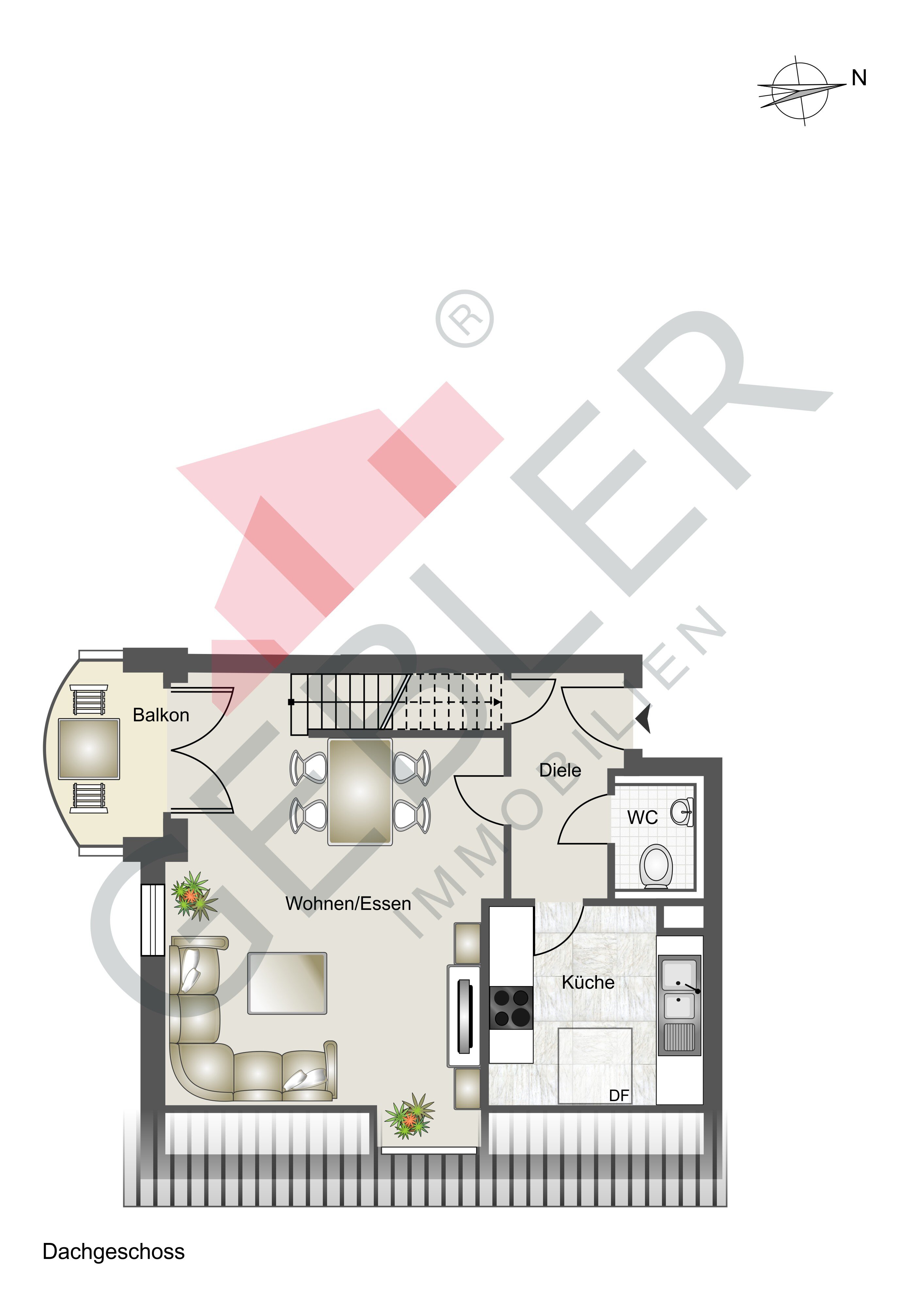 Maisonette zum Kauf 375.000 € 4 Zimmer 99,9 m²<br/>Wohnfläche 2.<br/>Geschoss Kirchhörde - Ost Dortmund 44229