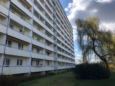 Wohnung zur Miete 487 € 3 Zimmer 57,3 m² 11. Geschoss frei ab sofort Zwickauer Straße 138 Lößnig Leipzig 04279