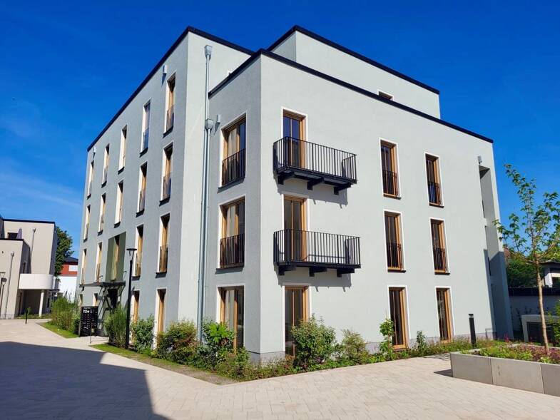 Wohnung zur Miete - Neubau 2.220 € 4 Zimmer 126,6 m² Dietrich-Bonhoeffer-Str. 12a Lämmerspiel Mühlheim 63165