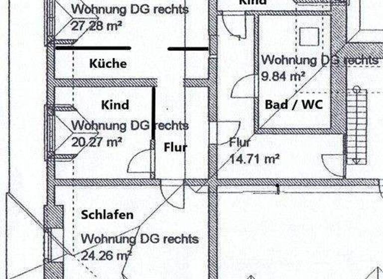 Wohnung zur Miete 540 € 4 Zimmer 93 m² 2. Geschoss frei ab sofort Emil-Finck-Straße 15 Annaberg Annaberg-Buchholz 09456