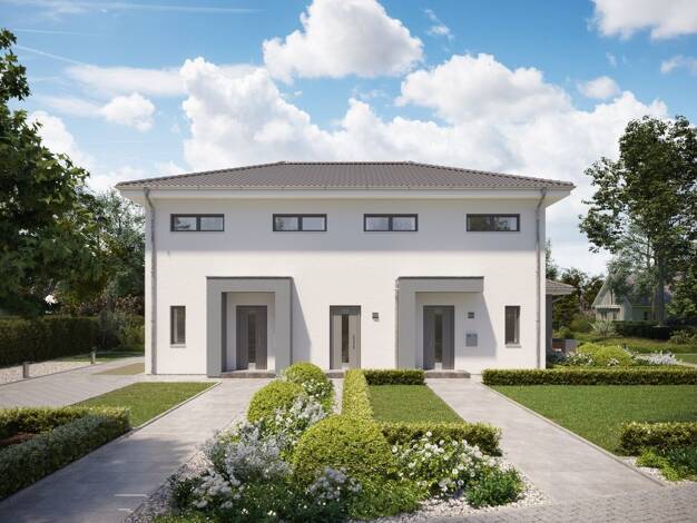 Doppelhaushälfte zum Kauf - Erstbezug provisionsfrei 309.000 € 6 Zimmer 101 m² 790 m² Grundstück Spenge Spenge 32139