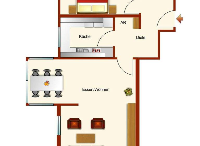 Wohnung zum Kauf 175.000 € 2 Zimmer 69 m² Radebeul 01445