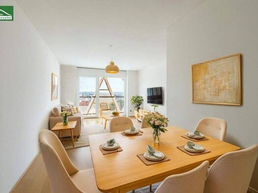 Wohnung zur Miete - Erstbezug 651 € 2 Zimmer 43,2 m² 12. Geschoss frei ab 01.05.2026 Kärntner Straße 1 Gries Graz 8020