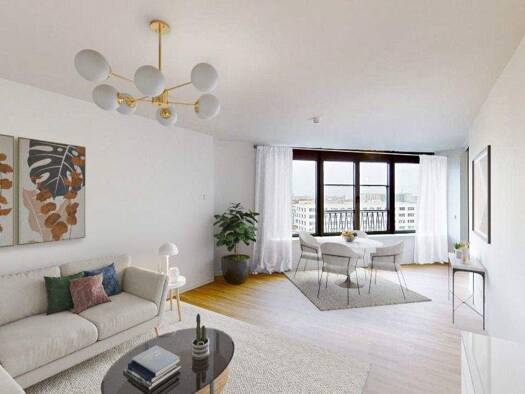 Wohnung zur Miete - Erstbezug 1.340 € 2 Zimmer 58,5 m² 6. Geschoss Lisa-Fittko-Straße 11 Moabit Berlin 10557