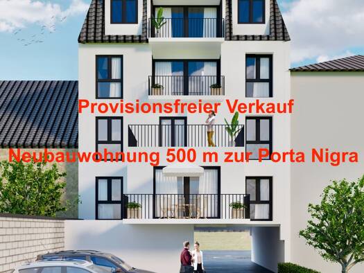 Wohnung zum Kauf - Erstbezug provisionsfrei 378.500 € 2 Zimmer 71,6 m² 2. Geschoss Trier-Nord Trier 54292