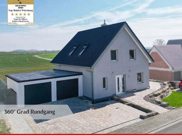 Einfamilienhaus zum Kauf 585.000 € 5 Zimmer 137 m² 873 m² Grundstück Gollhofen 97258