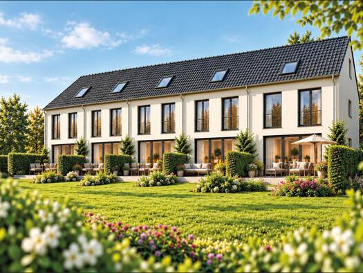 Reihenmittelhaus zum Kauf - Erstbezug provisionsfrei 425.800 € 6 Zimmer 130 m² 160 m² Grundstück Auf der Großen Heide Innenstadt Mitte 33609