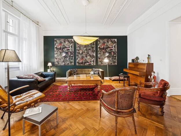Wohnung zum Kauf 1.199.000 € 5 Zimmer 150 m² EG Mommsenstraße 61 Charlottenburg Charlottenburg-Wilmersdorf 10629