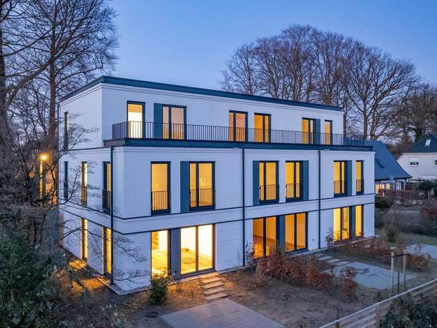 Reihenendhaus zum Kauf - Neubau 1.075.000 € 5 Zimmer 150 m² 860 m² Grundstück Volksdorf Hamburg 22359