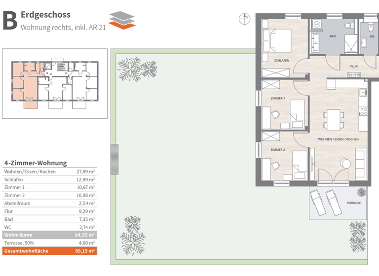 Wohnung zum Kauf - Erstbezug provisionsfrei 559.800 € 4 Zimmer 88,2 m² EG frei ab sofort Finkenstraße Altdorf , Kr Böblingen 71155