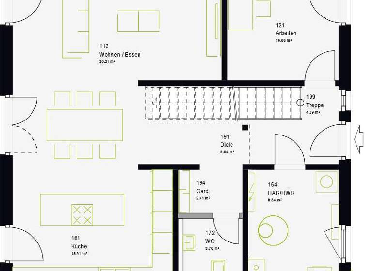 Einfamilienhaus zum Kauf - Erstbezug provisionsfrei 534.774 € 5 Zimmer 160 m² 579 m² Grundstück Werneuchen 16356