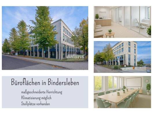 Bürofläche zur Miete 10,50 € 1.569 m² Bürofläche teilbar ab 1.569 m² Bindersleben Erfurt 99092