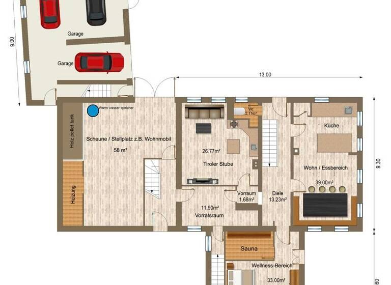 Einfamilienhaus zum Kauf 1.825.000 € 6 Zimmer 388,7 m²<br/>Wohnfläche 1.498 m²<br/>Grundstück Vorderbaumberg Fraunberg / Vorderbaumberg 85447