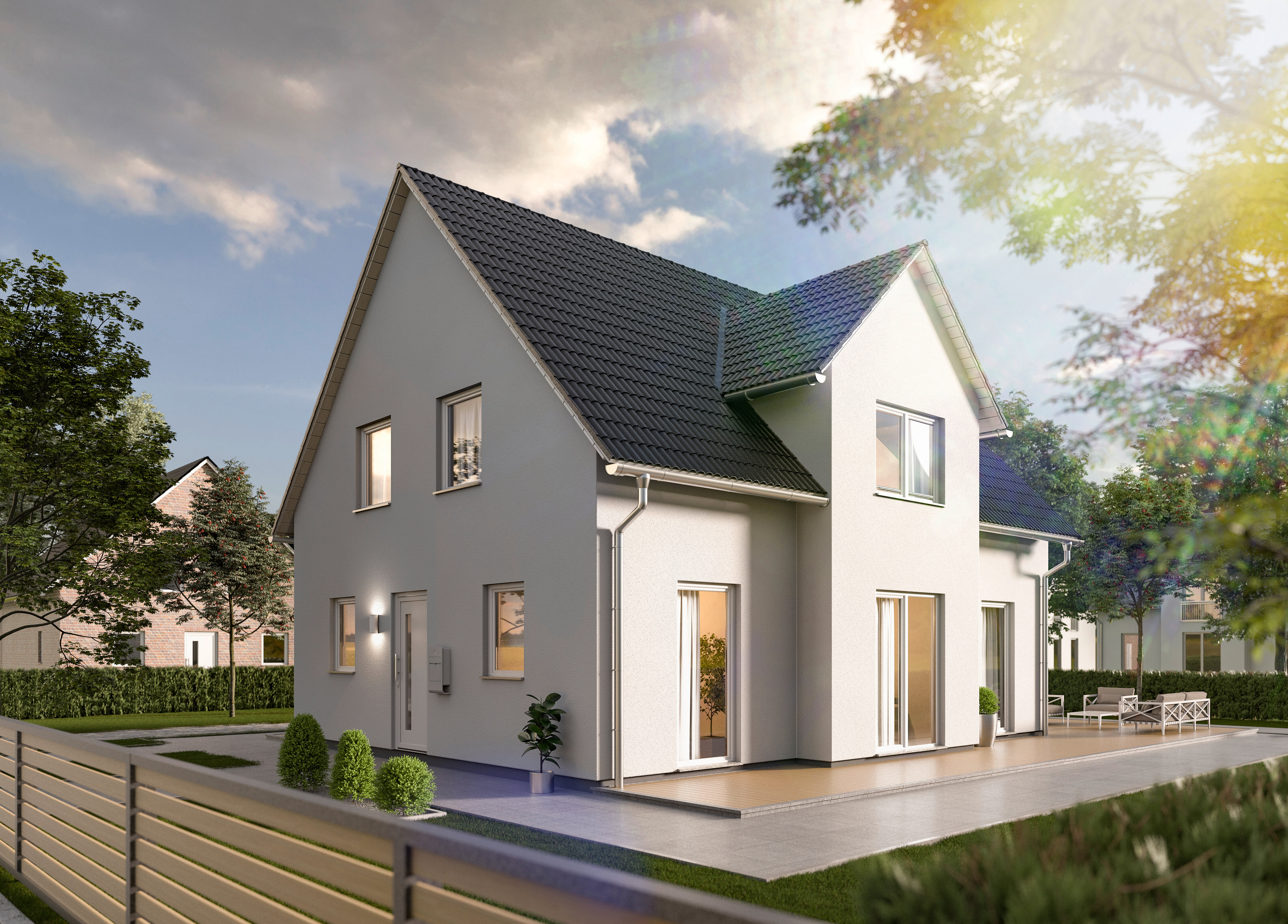 Einfamilienhaus zum Kauf provisionsfrei 436.921 € 6 Zimmer 160 m²<br/>Wohnfläche 900 m²<br/>Grundstück Wiesing Wittibreut 84384