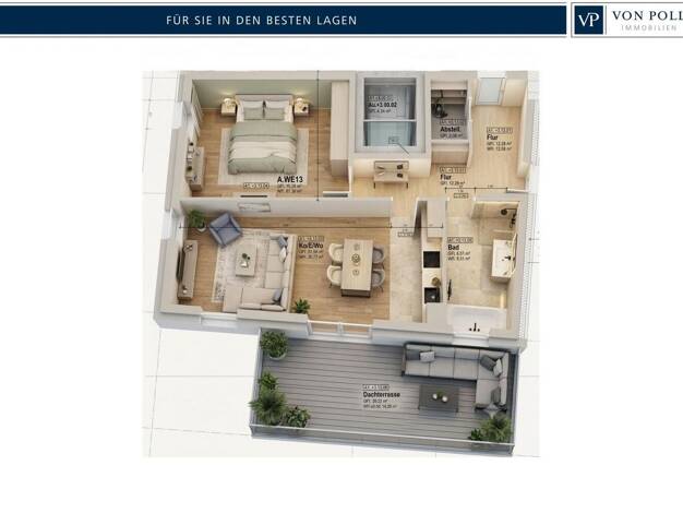 Wohnung zur Miete 1.125 € 2 Zimmer 83,3 m² 3. Geschoss Innenstadt Gütersloh 33330