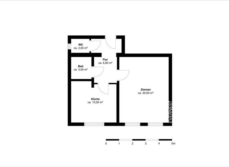 Studio zum Kauf 189.000 € 1 Zimmer 45 m² 3. Geschoss Humboldt-Gremberg Köln 51105