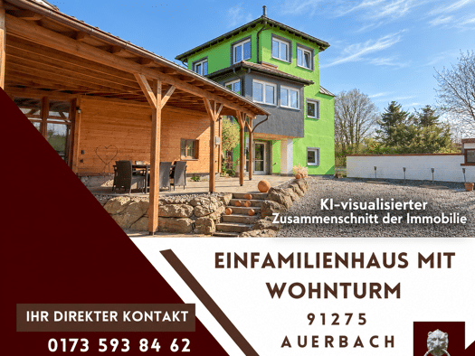 Einfamilienhaus zum Kauf 449.000 € 8 Zimmer 286 m² 1.091 m² Grundstück Michelfeld Auerbach in der Oberpfalz 91275