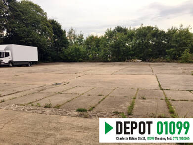 Gewerbepark zur Miete 1.690 m² Grundstück Albertstadt Dresden 01099