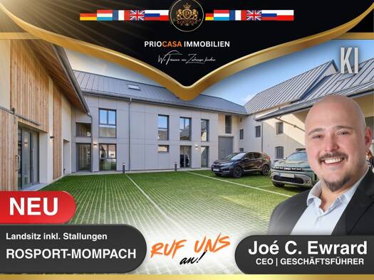 Bauernhaus zum Kauf 1.499.999 € 10 Zimmer 176 m² 1.200 m² Grundstück Rosport Mompach 6695
