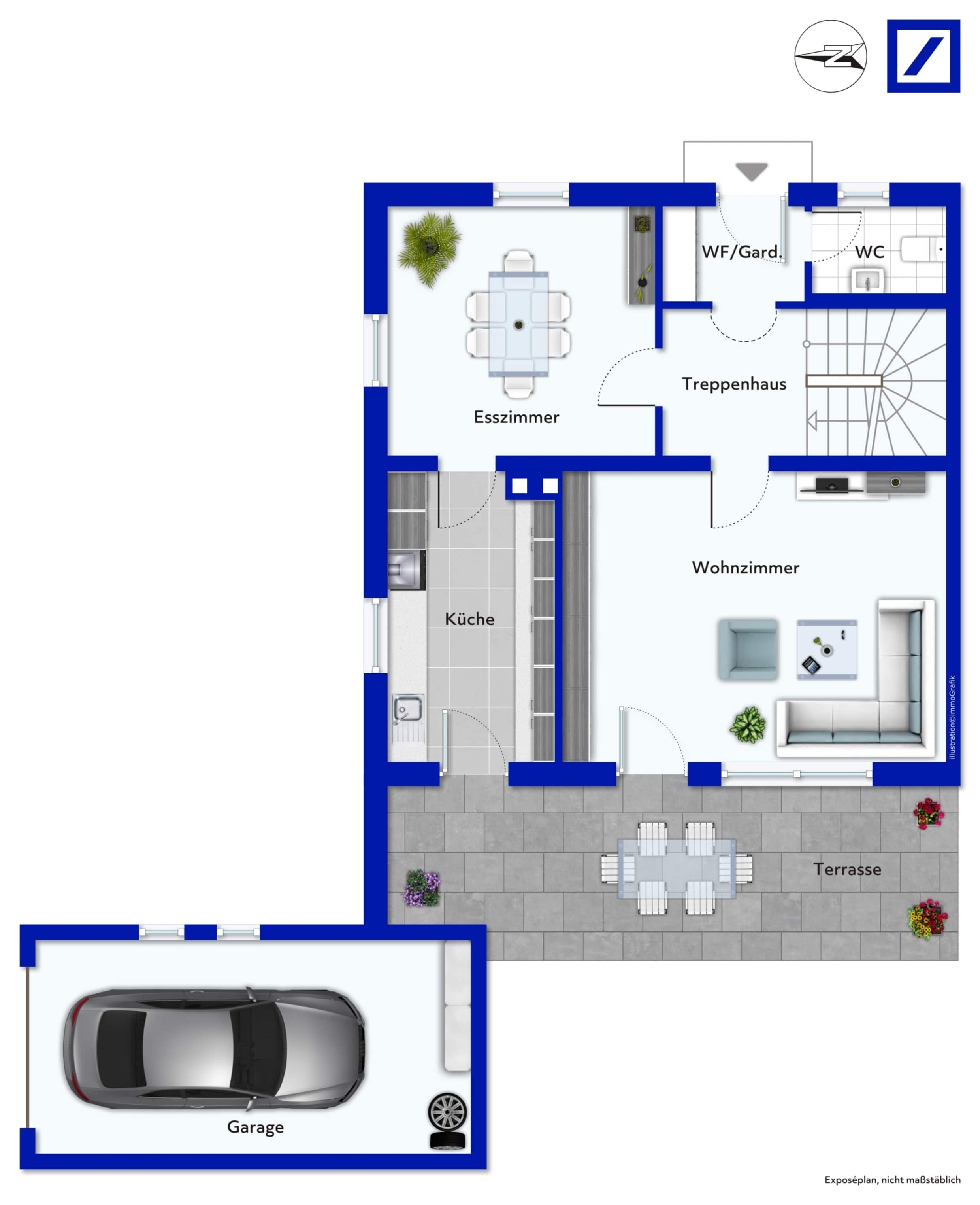 Doppelhaushälfte zum Kauf 340.000 € 5 Zimmer 135 m²<br/>Wohnfläche 370 m²<br/>Grundstück ab sofort<br/>Verfügbarkeit Hartkirchen Pocking 94060